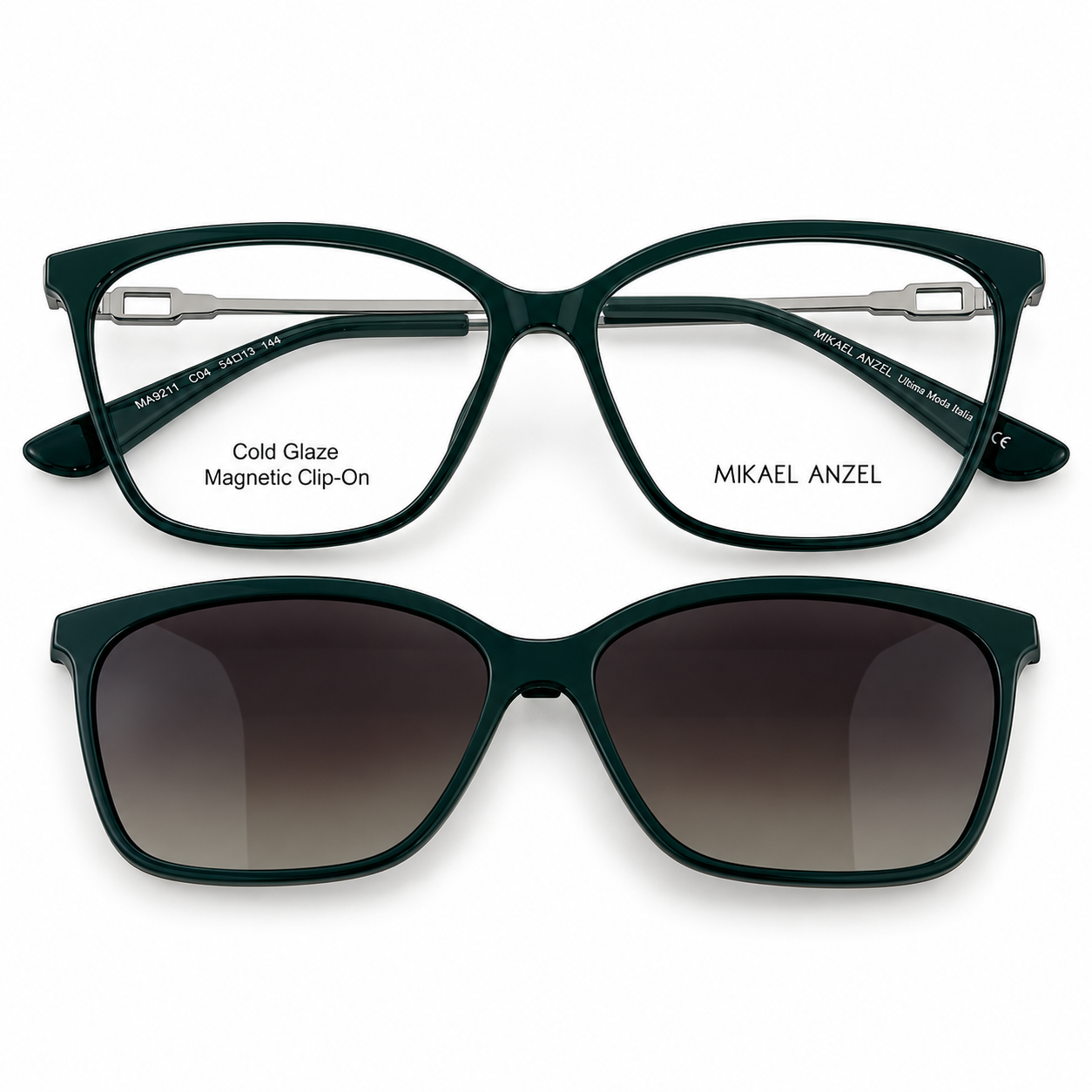 ForestGreenMagneticClip-OnEyewearSet.png