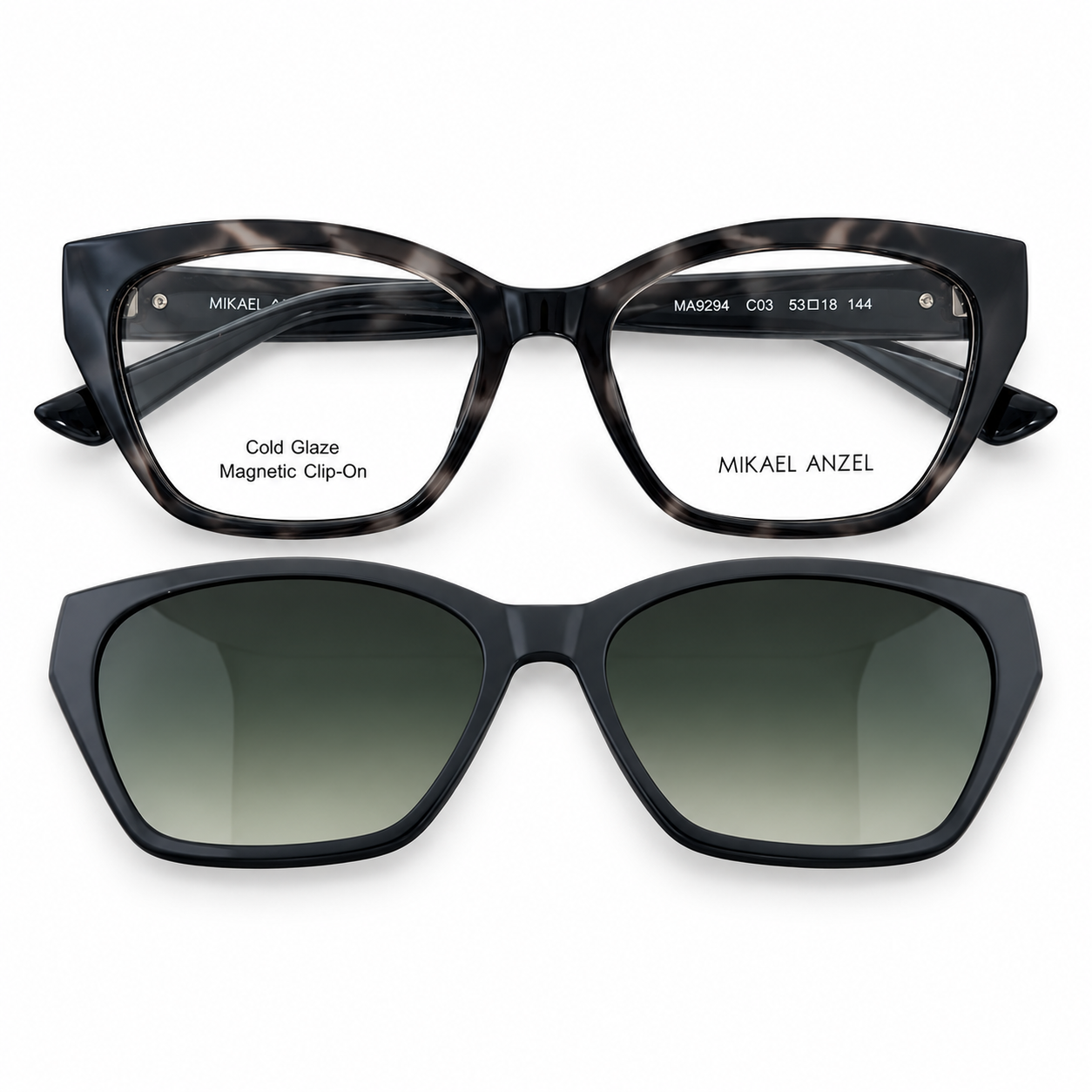 SmokyTortoiseshellGlasseswithGreenClip-On.png